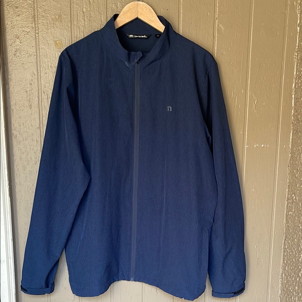 Travis Mathew Navy Blue lightweight Men's Jacket